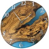  Drveni sat, krug 50 cm | shoptok.hr