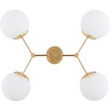  Luster na štangu FOTON, 4x E14/40W/230V, zlatna/bela | Eponuda.com