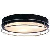 Searchlight Vgradna svetilka Phoenix 3, črna, kromirana, z matiranim steklom, (22101103) | Shoptok.si