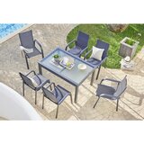 Ambia Garden STOL aluminij antracit, črna | Shoptok.si