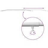  Kuka za platna za prikolice 4 pcs Srebrno 100-145 cm Aluminij | shoptok.hr