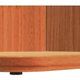  Klubska miza Voščeno rjava 80 x 39.5 x 33.5 cm Trdna borovina, (5000073400) | Shoptok.si