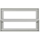  Vrtna saksija Srebrno 100 x 60 x 45 cm Cinkani čelik | Eponuda.com