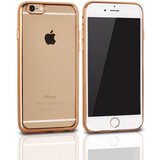  Gumijasti / gel etui Clear Case za Samsung Galaxy Xcover 4S / Xcover 4 - zlati Cene