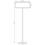  podna lampa lux 1xE27/15W/230V crna/zlatna | Eponuda.com