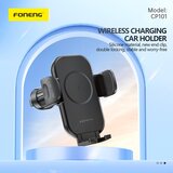 Foneng Auto držač CP101 s induktivnim punjenjem za ventilacijsku rešetku - crni | shoptok.hr