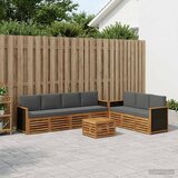  Setovi sofa 8 kom. Čvrsto drvo akacije | shoptok.hr
