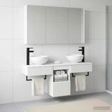  Set ormarića za kupaonicu 4 kom. Bijela Konstruirano drvo | shoptok.hr