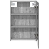  Kopalniška ogledalna omara Siva Sonoma 40 x 10,5 x 60,5 cm, (5000232860) | Shoptok.si