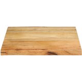 Stolna ploča 80x80x2,5 cm od masivnog drva manga sa živim rubom | shoptok.hr