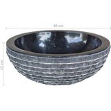  Mramorni umivaonik 40 cm crni | shoptok.hr