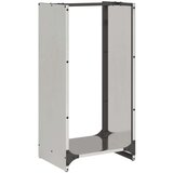  Stalak za drva za ogrjev 40x30x80 cm od nehrđajućeg čelika | shoptok.hr
