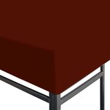 vidaXL Pokrov za sjenicu 310 g/m² 3 x 4 m boja cigle | shoptok.hr
