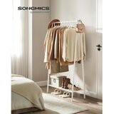 Songmics stalak za odjeću, bijeli | shoptok.hr