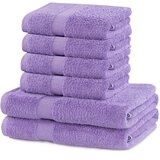 DecoKing set od 2 pamučna svijetlo ljubičasta velika ručnika i 4 mala ručnika Marina | shoptok.hr