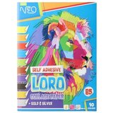 Sazio loro sticky kolaž papir 10 boja samolepljiv b5 ( 100921 ) Cene