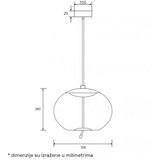 HOME LIGHT visilica luna 301 | ePonuda.com