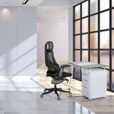 MID.YOU Pisarniški Stol Spektre Black, Črna | Shoptok.si