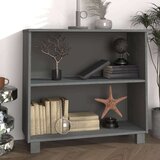  Komoda HAMAR tamnosiva 85 x 35 x 80 cm od masivne borovine Cijene