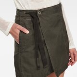 G-star Skirt - Utility wrap mini skirt dark olive | Shoptok.si