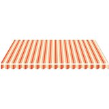 vidaXL Nadomestno blago za tendo rumeno in oranžno 4x3,5 m | Shoptok.si