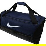 Nike Športna torba 'Brasilia 9.5' mornarska / črna / bela | Shoptok.si