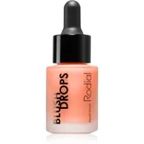 Blush Drops tekoče rdečilo in sijaj za ustnice ki dodaja hidracijo in sijaj odtenek Apricot Sorbet 15 ml