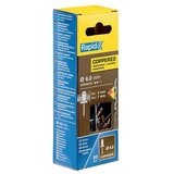 Rapid Slepa kovica prevlečena z bakrom (Dolžina zakovice: 10 mm, Premer zakovice: 4 mm, 50 kos) u