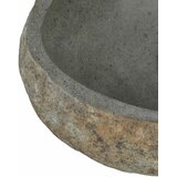  Umivaonik od riječnog kamena Svijetlo siva 45 x 35 x 15 cm | shoptok.hr