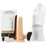 Naked Addiction rotirajući i potisni dildo s daljinskim upravljačem Cijene