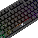 Baracuda KRILL 87 Tastatura Membranska RGB US, Crna | Eponuda.com