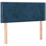  Krevet box spring s madracem LED tamnoplavi 120x200 cm baršun | shoptok.hr