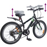  Otroško Kolo 20 Palcev 6-Speed za starost od 6 do 11 let Črna, (5000157351) | Shoptok.si