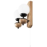  Brilagi - LED zidno svetlo COTTAGE 2xG9/40W/230V hrast/bela | Eponuda.com