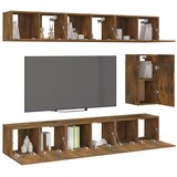  7-dijelni set TV ormarića boja dimljenog hrasta drveni | shoptok.hr