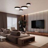  plafonska lampa cleo 5xE27/24W/230V prečnika 60 cm crna | Eponuda.com