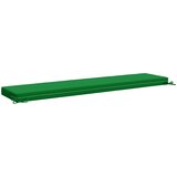  Jastučić za klupu SOEST 100% poliester Zelena 200 x 40 x 8 cm Slike