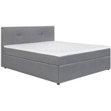 P & B POSTELJA Z VZMETNICO 120 cm x 200 cm , les, tekstil, leseni material siva | Shoptok.si