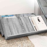  Regal za revije Siva Sonoma 90 x 53 x 28,5 cm Konstruiran les, (5000214274) | Shoptok.si