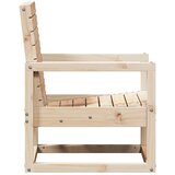  Vrtna stolica 57,5 x 63 x 76 cm od masivne borovine | shoptok.hr
