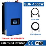 Y&H Mrežni inverter, MPPT zmogljivost, omejevanje energije, kompakten dizajn, 1000W, DC 25V-60V, (5000202072) | Shoptok.si