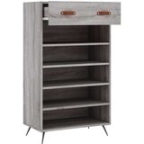Ormarić Omarica za čevlje siva sonoma 60x35x105 cm inženirski les, (20796052) | Shoptok.si