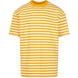 UC Men Men's T-shirt Regular Stripe - white/yellow