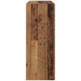 vidaXL Strani šal Rjava 69,5 x 34 x 90 cm Konstruiran les | Shoptok.si