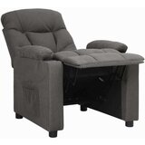  Naslanjač iz temno sivega blaga, (20701951) | Shoptok.si