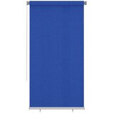vidaXL Vanjska roleta za zamračivanje 120 x 230 cm plava HDPE | shoptok.hr