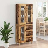 Highboard Staro drvo 69,5 x 34 x 180 cm Konstruirano drvo | shoptok.hr