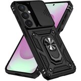 SUNSKY Hybrid Armor ovitek za Samsung S26, Črn | Shoptok.si