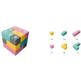  Set BUILDER 12 - magnetni blokovi za slaganje | shoptok.hr