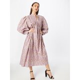 Line of Oslo Dolga srajca 'Laura' svetlo rjava / majnica / črna / bela | Shoptok.si
